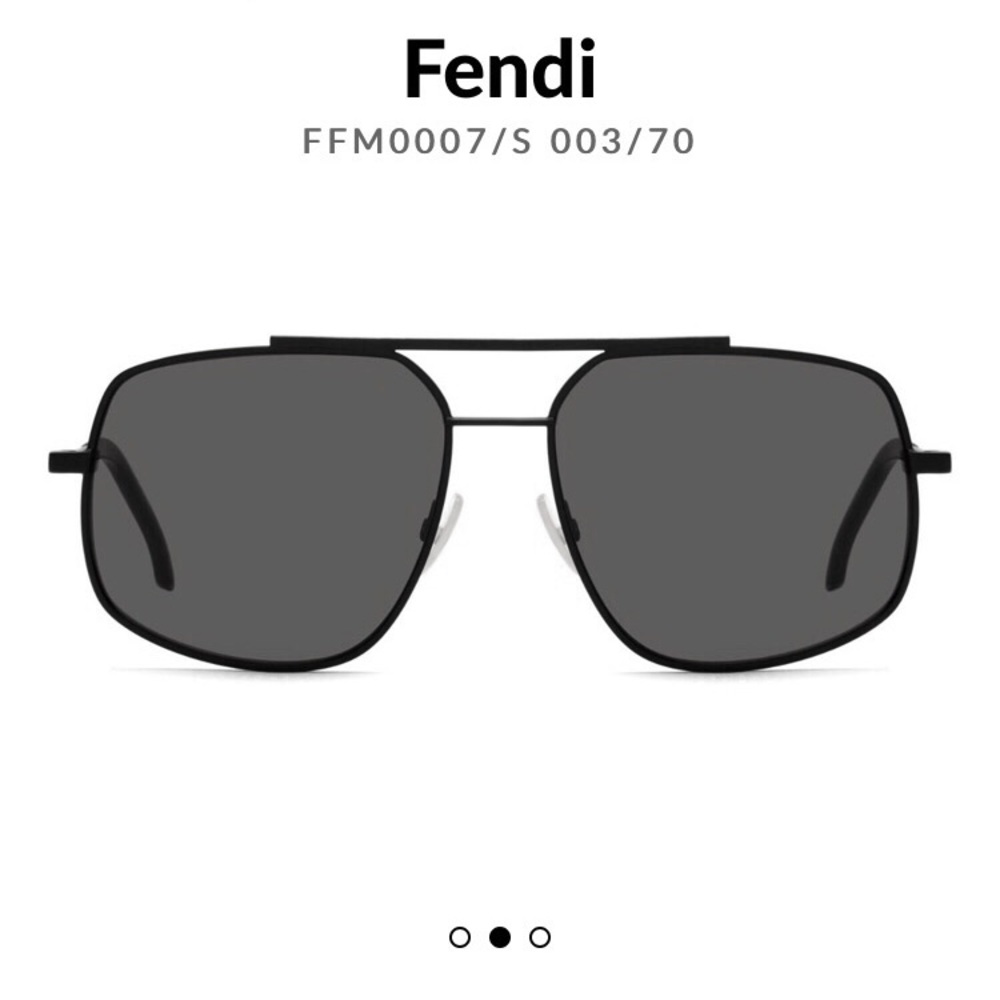 FENDI AVIATOR SUNGLASSES